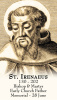 St. Irenaeus Prayer Card